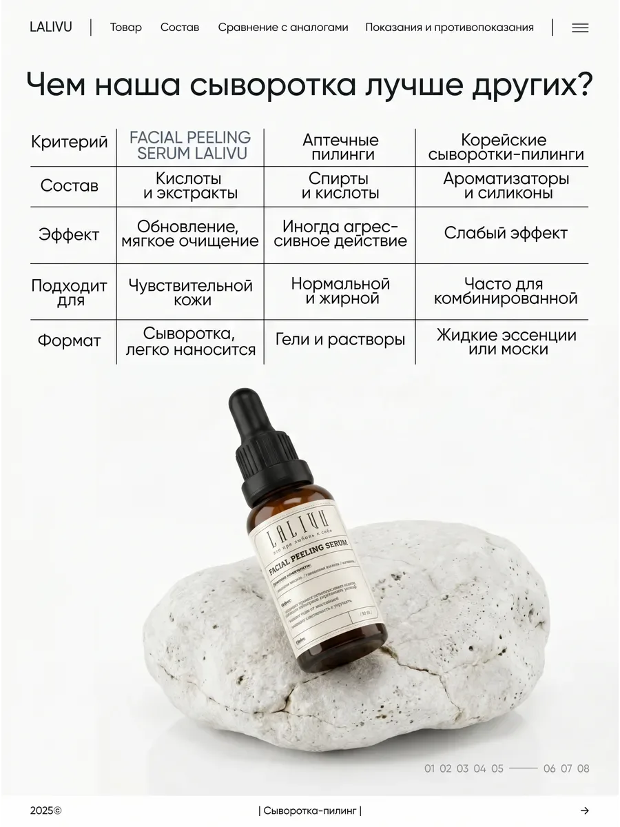 Сыворотка - Пилинг для лица — фото 3